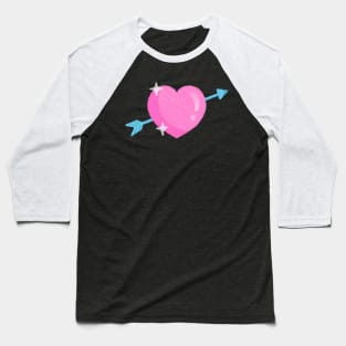 Heart and Arrow Baseball T-Shirt